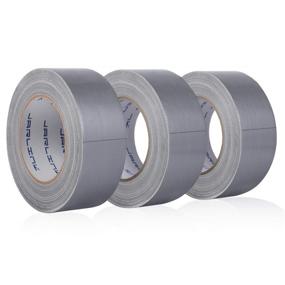 img 4 attached to JARLINK 3 Pack Silver Duct Tape, 1.88 inches x 35 Yards, 11mil Thick, Multi-Purpose for Indoor and Outdoor Repairing