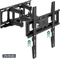 📺 kdg dual articulating arms tv wall mount bracket – full motion swivel tilt extension rotation for most 32-65 inches tvs, supports up to 121lbs, max vesa 400x400, fits 16" studs logo