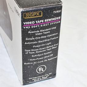 img 1 attached to GPX VHS VIDEO TAPE REWINDER