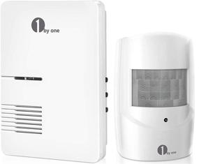img 4 attached to 🚨 1byone Driveway Alarm: Motion Sensor 1000ft Range, 36 Melodies, Home Security System with 1 Receiver & 2 Weatherproof Detectors - Protect Indoor/Outdoor Property