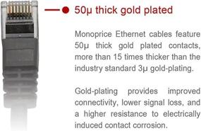 img 1 attached to Monoprice Flexboot Ethernet Patch Cable Computer Accessories & Peripherals in Cables & Interconnects