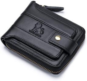 img 3 attached to Genuine Leather Blocking Wallets by JOTONOXEN: Stylish and Secure Essential for Everyday Use