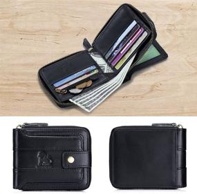 img 2 attached to Genuine Leather Blocking Wallets by JOTONOXEN: Stylish and Secure Essential for Everyday Use