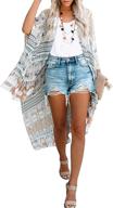 👘 gosopin women's apricot kimono cardigan: ideal women's clothing for swimsuits & cover ups with enhanced seo logo