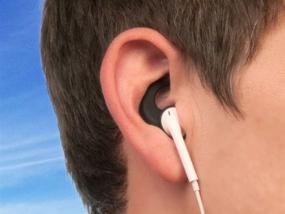 img 2 attached to 🎧 Far End Gear BudLoks Спортивные держатели для наушников Apple iPod и Earpod - AirPods, iPhone 3/4/5/6, черные