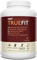 🥤 rsp truefit: grass fed whey protein powder meal replacement shake with organic fruits & veggies, high-fiber & probiotics, non-gmo, gluten-free, keto-friendly logo