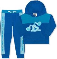 🔵 stylish nickelodeon blue's clues hoodie and jogger set for smart boys logo