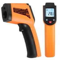 accurate infrared thermometer -50°c to 400°c (-58°f to 752°f): digital temperature gun for kitchen, objects, and water logo