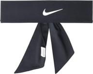 🧣 stay cool and dry with the nike dri-fit head tie headband logo