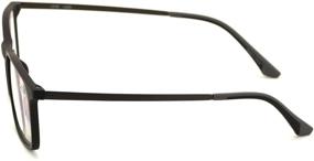 img 1 attached to 👓 Premium TR90 Flexible Titanium B Rectangle Reading Glasses with AR Anti-Reflective Coating for Computer Use