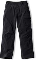 👖 cqr adventure convertible stretch trousers: boys' active clothing for outdoor exploration logo