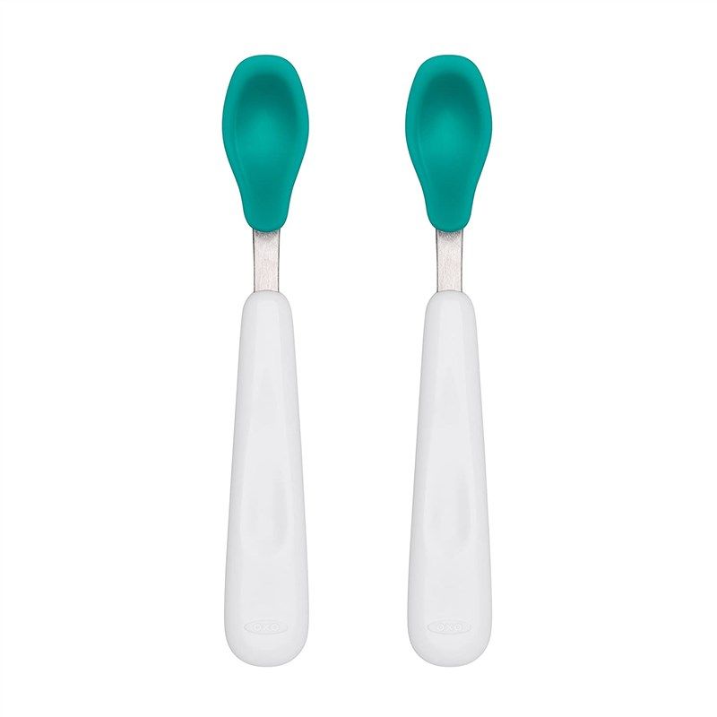 oxo tot feeding spoon silicone kids' home store 로고