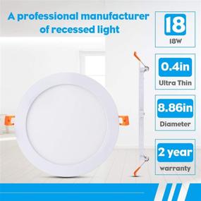 img 3 attached to 💡 Revolutionary JARLSTAR Ultra Thin Can Killer Downlight: Unbeatable Brightness!