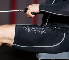 img 1 attached to 🏋️ Enhance Performance with MAVA Sports Men's Compression Short - Active Athletic Baselayer