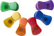 set of 6 kizmos multicolored plastic bag clips, perfect for multipurpose use логотип