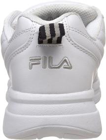 img 2 attached to 👟 Fila Exchange Metallic Silver Fashion Sneakers for Men, Size D Medium