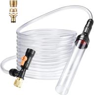 🐟 walotar 30ft long hose aquarium vacuum syphon water changing pump kit with sand cleaning washer tools - fish tank gravel cleaner logo