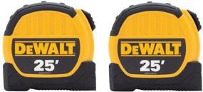 img 4 attached to Durable DEWALT 25 Ft Tape Measures - Convenient 2 Pack