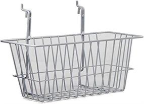 img 1 attached to 📦 Organize in Style with Rack'Em 5081-W White Wire Storage Basket: 12 x 9.5 x 7 Inch