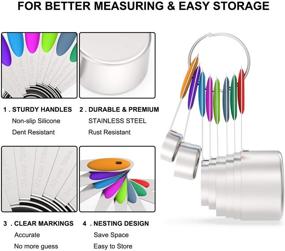 img 2 attached to Measuring Magnetic Wildone Stainless Stackable