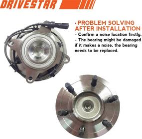 img 3 attached to 🚙 DRIVESTAR 515042 Front Left/Right Wheel Hub & Bearing Assembly for Ford Expedition & Lincoln Navigator 2002-2006 - 2WD, 6 Lug w/ABS