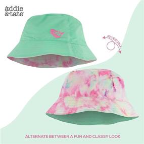 img 3 attached to 🏻 Packable Double Reversible Boys' Accessories: The Bucket Girls Hat Collection