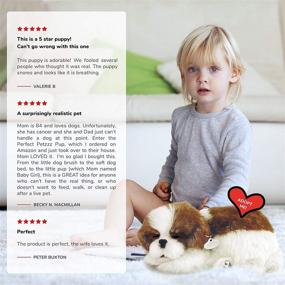 img 2 attached to 🐾 Interactive Handcrafted Kids' Electronics - Perfect Petzzz: Realistic and Perfect for All Ages