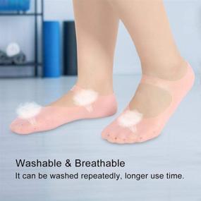 img 2 attached to Moisturizing Silicone Sock for Crack-Free Heels – Foot Care Tool to Prevent Dry Heels (M-01#)