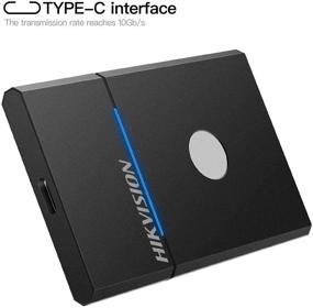 img 1 attached to Hikvision Elite 7 Touch Portable SSD 1TB: Ultra-Fast USB 3.2 Gen.2 NVME SSD with Water and Dust Resistance