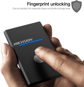 img 3 attached to Hikvision Elite 7 Touch Portable SSD 1TB: Ultra-Fast USB 3.2 Gen.2 NVME SSD with Water and Dust Resistance