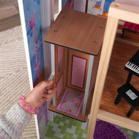 img 1 attached to 🏠 KidKraft My Dreamy Dollhouse: Complete with Furniture for Endless Playtime Fun!