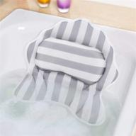 🛁 ultimate relaxation: ergonomic bath pillow for women & men, pampering cushion for neck, head & shoulders logo