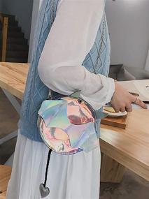 img 1 attached to QZUnique Handbag Transparent Pillow Shaped Shoulder Women's Handbags & Wallets