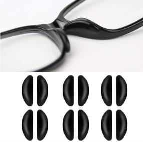img 4 attached to Silicone Adhesive Eyeglass Anti Slip Sunglasses