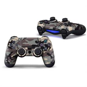 img 1 attached to 🎮 PlayStation 4 Controller Skin Vinyl Sticker Decal Cover - Set of 3 for PS4 Controller