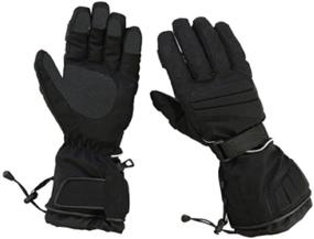 img 1 attached to 🧤 Hugger Glove Company Gauntlet Snowmobile Accessories for Men's Gloves & Mittens: The Ultimate Winter Gear Companion