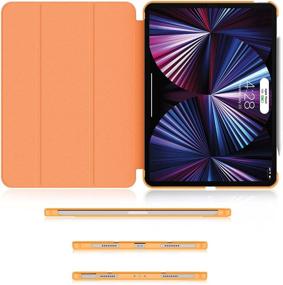 img 3 attached to Soke New IPad Pro 11 Case 2021(3Rd Generation) - [Slim Trifold Stand + 2Nd Gen Apple Pencil Charging + Smart Auto Wake/Sleep] Tablet Accessories