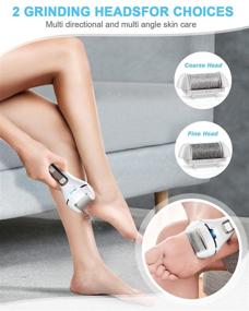 img 2 attached to Electric Remover Rechargeable Pedicure Battery