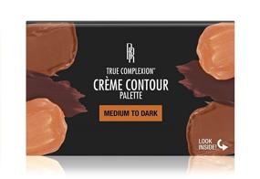 img 3 attached to 💄 Enhance Your Natural Beauty with Black Radiance True Complexion Creme Contour Palette, Medium to Dark, 7.5 Gram