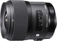 📷 high-quality sigma 35mm f1.4 art dg hsm lens for canon, black, compact size (340101) logo