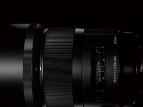 img 1 attached to 📷 High-Quality Sigma 35mm F1.4 Art DG HSM Lens for Canon, Black, Compact Size (340101)