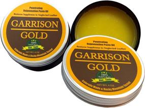 img 4 attached to 🔑 Garrison Gold: Revive and Nourish Neglected Leather - Penetrating Rejuvenation Paste Oil