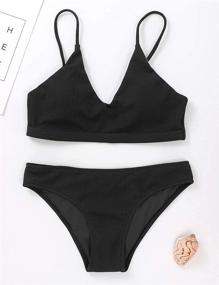 img 3 attached to Womens Swimsuits Waisted Bathing Swimwear Women's Clothing and Swimsuits & Cover Ups