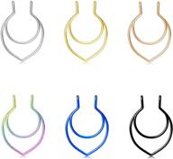 nzdlm horseshoe stainless piercing jewelry women's jewelry logo