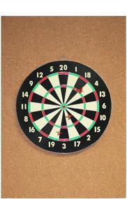 img 4 attached to 🎯 Premium Cork Dart Board Backer - 36x24x0.5 Inches: Enhance Your Dart Game!