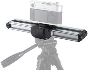 img 4 attached to Zeapon Micro 2 Camera Slider: 54cm/21in Travel Distance, 36 Bearings, Quick Release Plate, Load up to 17.5 lbs - Ultimate Video Stabilizer Rail