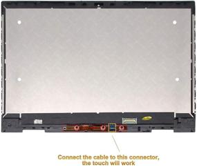 img 2 attached to 💻 LCDOLED 15.6" FHD IPS LCD Touch Screen Assembly for HP Envy x360 15-cp Series