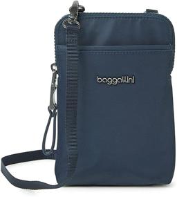 img 4 attached to 👜 Stylish and Functional Baggallini Womens Broadway Crossbody in Black - Women's Handbags & Wallets for Crossbody Bags