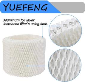 img 2 attached to 🌬️ YUEFENG Vicks WF2 Humidifier Filter: Enhances V3100, V3500, V3500N, V3600, V3700, V3800, V3850, V3850JUV, V3900, V3900JUV, VEV320, 3020, ECM-250i, ECM-500, WA-8D | High-Quality Replacement WF2 Filter