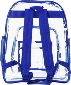 img 1 attached to Backpack Through Stadium Security Transparent Outdoor Recreation for Camping & Hiking